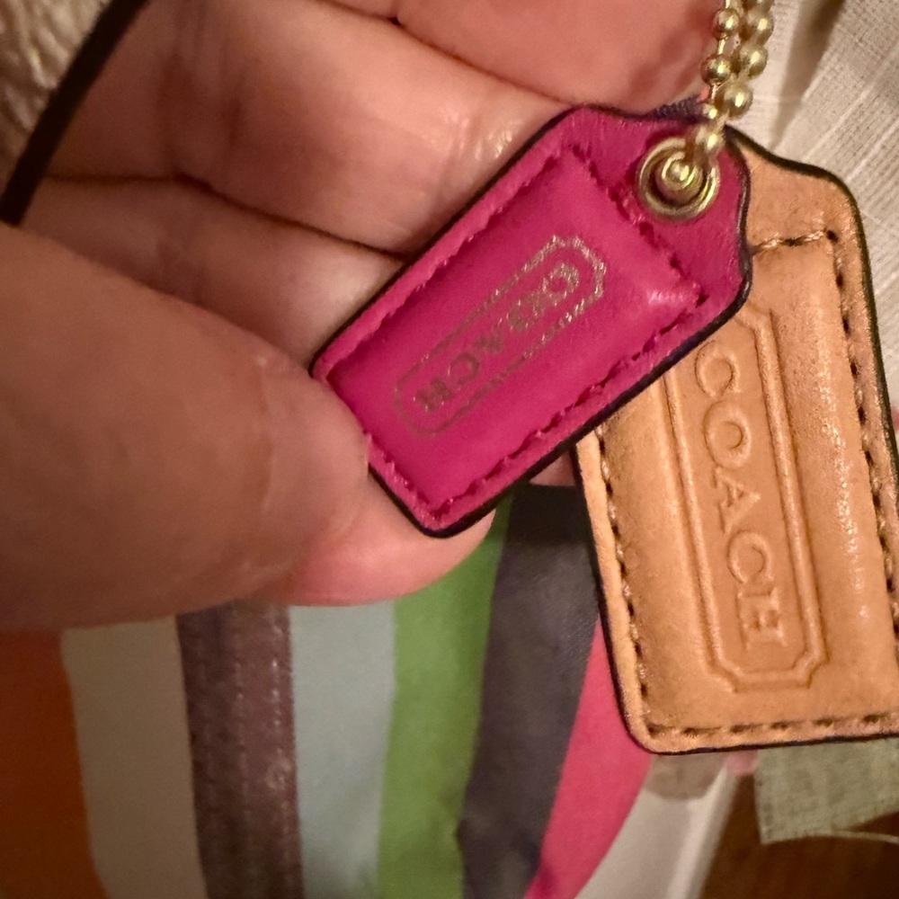 Coach Striped Crossbody Bag in Multicolor - Picture 5 of 7